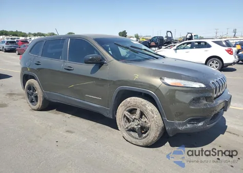 2015 Jeep Cherokee Sport из США, поврежденный, VIN 1C4PJMAB9FW530220